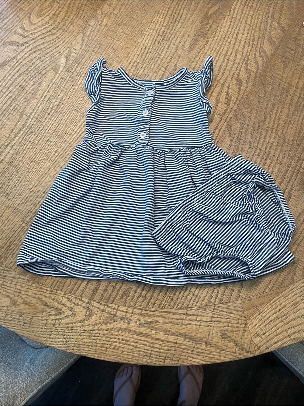 4/$12 Carter’s girls striped dress